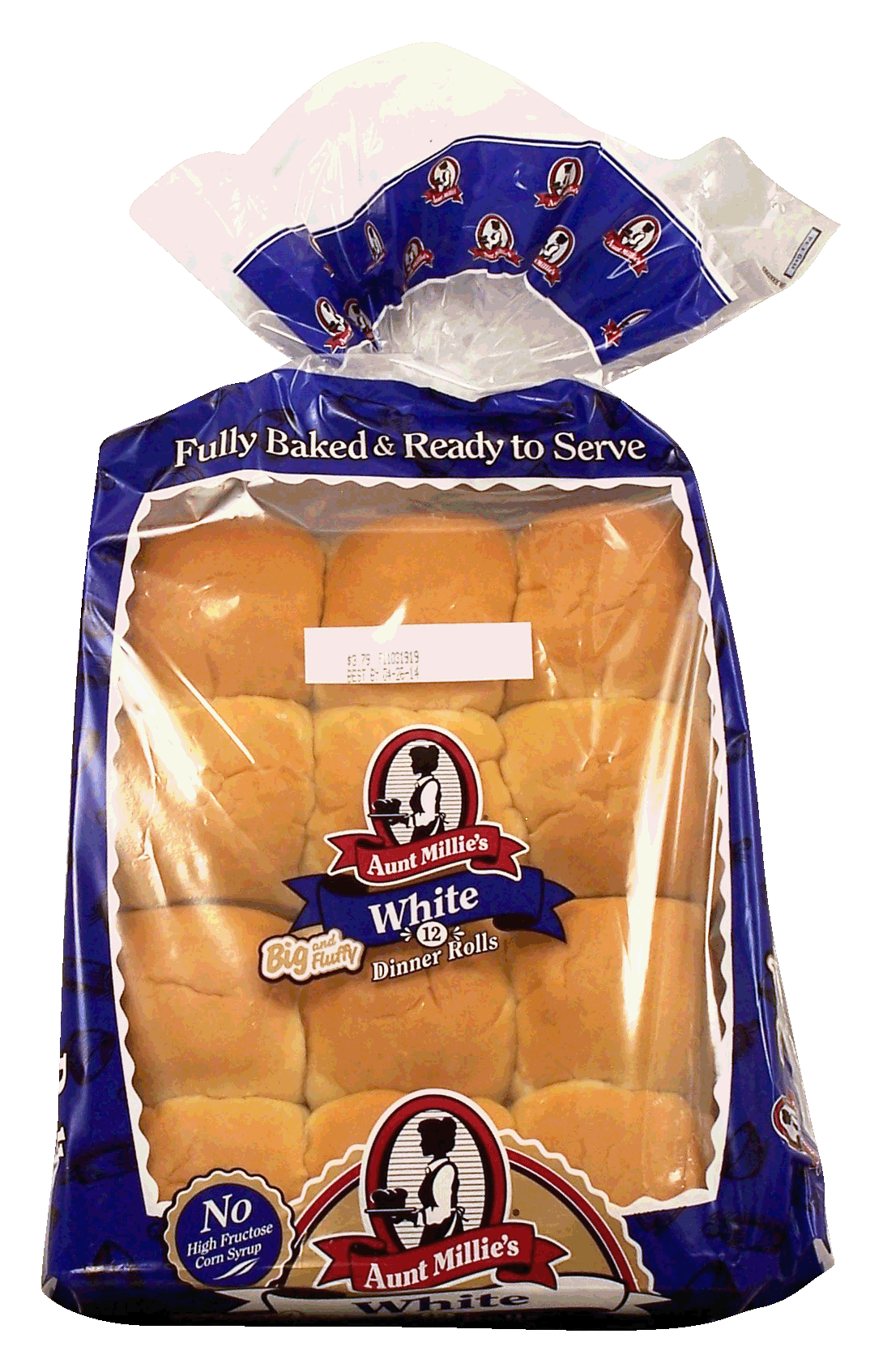Aunt Mille&nbsp;&nbsp;white dinner rolls, fully baked ready to serve, 12-count Full-Size Picture